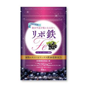 blue island (blueisland)さんの女性向けサプリ　パッケージ表デザイン（裏面作成は不要）への提案