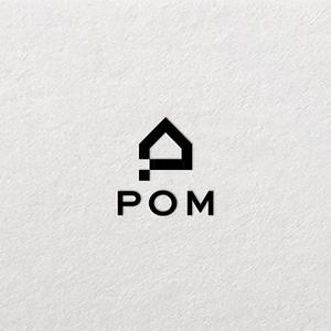 YOO GRAPH (fujiseyoo)さんの不動産会社『POM』のロゴ作成への提案