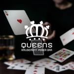 kmsh (kmsh)さんのアミューズメントポーカーバー「QUEENS」のロゴ制作を大募集！への提案