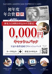 4 dots design (4-dots-design)さんのクレジットカード販促チラシへの提案
