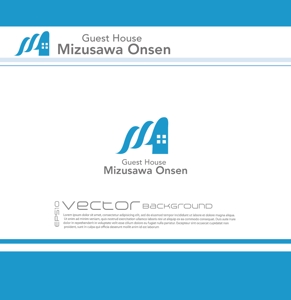  chopin（ショパン） (chopin1810liszt)さんの長期滞在型ゲストハウス「Guest House Mizusawa Onsen」のロゴへの提案