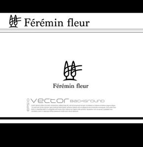 chopin（ショパン） (chopin1810liszt)さんのアパレルショップサイト「Férémin fleur」のロゴへの提案