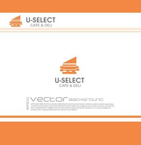  chopin（ショパン） (chopin1810liszt)さんのカフェ「U-SELECT CAFE & DELI」のロゴとロゴイラストマークへの提案
