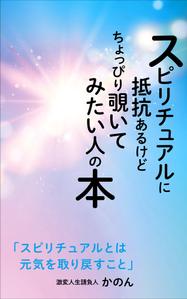 OnDesign (ecopax)さんのスピリチュアルに抵抗あるけどちょっぴり覗いてみたい人の本　（スピリチュアルとは元気を取り戻すこと）への提案