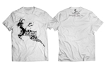 C DESIGN (conifer)さんのTシャツ正面に印字する社名とミッションを英字で表現するロゴ制作への提案