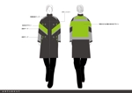 C DESIGN (conifer)さんの警備員の防寒着のデザインへの提案