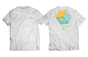 C DESIGN (conifer)さんのTシャツデザイン：IT企業の10周年記念への提案