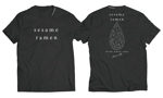 C DESIGN (conifer)さんのラーメン　Tシャツ　デザインへの提案
