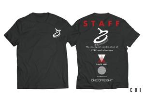 C DESIGN (conifer)さんのモーターサイクルショー出展の為のスタッフTシャツのデザインへの提案