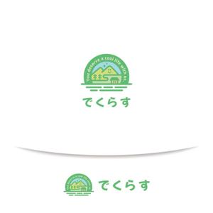 LLDESIGN (ichimaruyon)さんの埼玉県の田舎で開業する不動産業「合同会社でくらす」のロゴ作成への提案