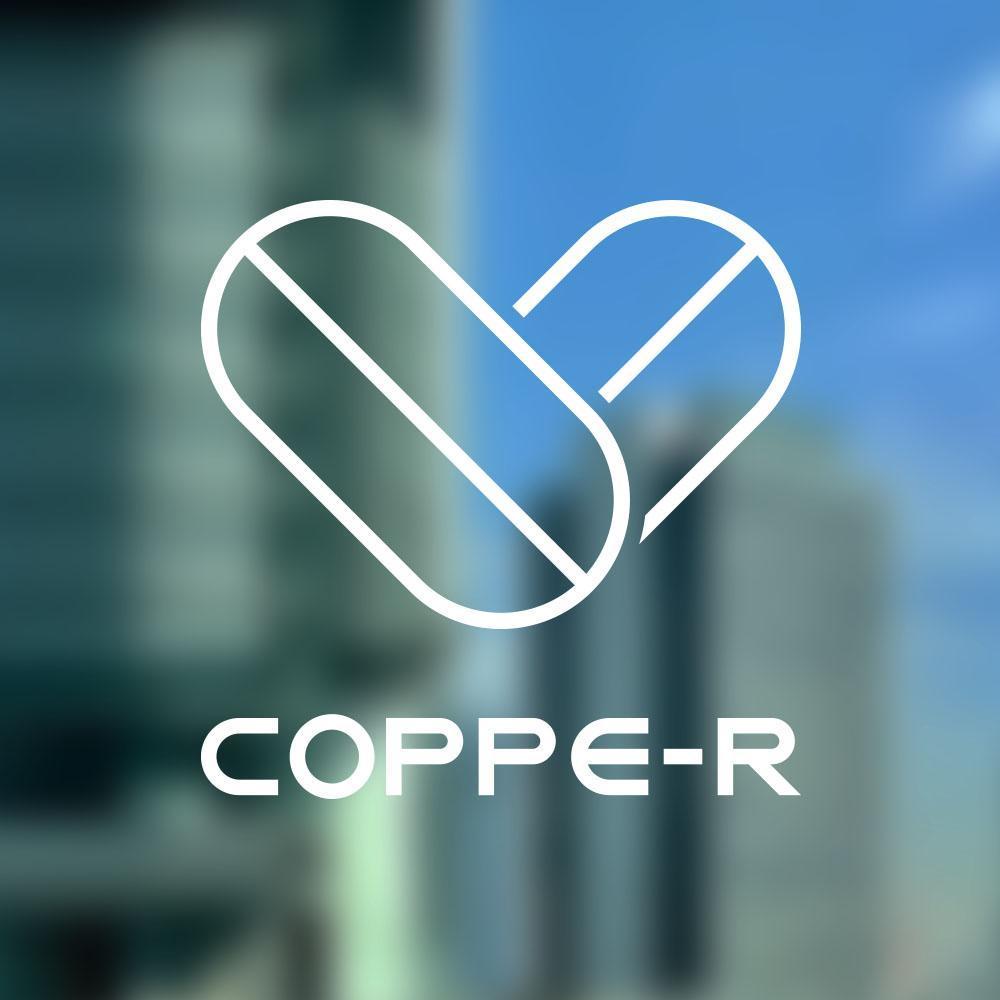 大学校内のコッペパン屋「COPPE-R」のロゴ