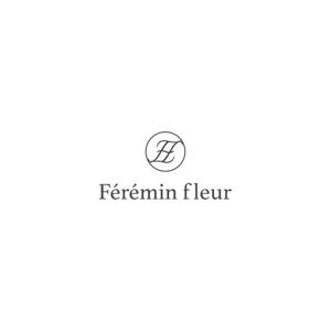 rie works (rieworks)さんのアパレルショップサイト「Férémin fleur」のロゴへの提案