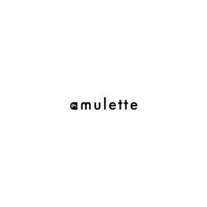 rie works (rieworks)さんの中古ブランド品ショップサイト『amulette』のロゴへの提案