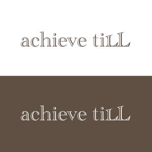 鳥居靖 (toriiyasushi)さんの美容室「achieve till」のロゴ制作依頼＋記念エコバッグロゴ制作依頼への提案