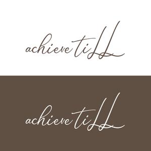 鳥居靖 (toriiyasushi)さんの美容室「achieve till」のロゴ制作依頼＋記念エコバッグロゴ制作依頼への提案