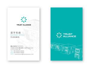 Mazdylr (Mazdylr)さんの東京の不動産会社の名刺デザインへの提案
