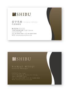 Mazdylr (Mazdylr)さんの【特別感のある名刺の作成依頼】ドバイでの資産運用をサポートする会社の名刺への提案