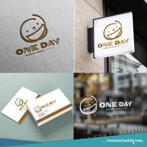 Innocent public tree (nekosu)さんの児童発達支援・放課後等デイサービスの「ONE DAY」ロゴ作成への提案