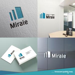 Innocent public tree (nekosu)さんの不動産売買業者、株式会社ミライエ不動産販売、Miraie、のロゴへの提案