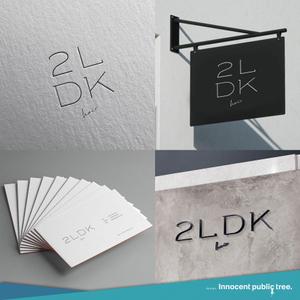 Innocent public tree (nekosu)さんの美容室「2LDK」のロゴへの提案