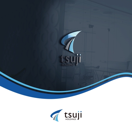 speak no evil (speak-no-evil)さんの新会社のロゴ　社名は「株式会社 tsuji ホールディングス」への提案