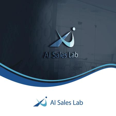 speak no evil (speak-no-evil)さんのシステム会社「株式会社AI Sales Lab」のロゴへの提案
