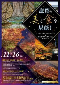 nakagami (nakagami3)さんの滋賀県立美術館ナイトツアー募集チラシへの提案
