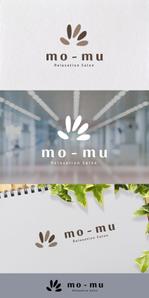 nakagami (nakagami3)さんのマッサージ（リラクゼーションサロン）「ｍｏ-ｍｕ」のロゴへの提案