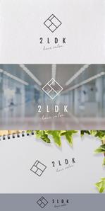 nakagami (nakagami3)さんの美容室「2LDK」のロゴへの提案