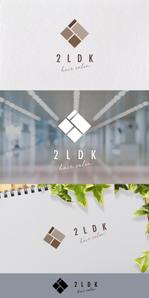 nakagami (nakagami3)さんの美容室「2LDK」のロゴへの提案