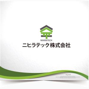 mg_web (mg_web)さんの北海道帯広市を拠点に法人・個人向けに建築板金業を営む「ニヒラテック株式会社」のロゴへの提案