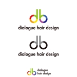 twoway (twoway)さんの理容室「dialogue hair design」のロゴへの提案