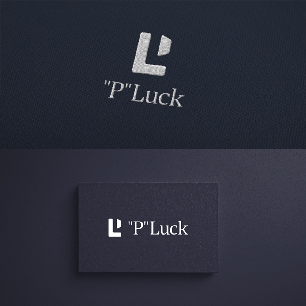 オーダースーツ「"P"Luck」のロゴ