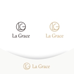 twoway (twoway)さんのクリニックが運営するサロン「La Grace」のロゴ作成依頼への提案