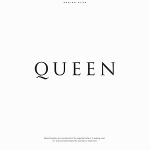 ひのとり (hinotori)さんのキャバクラ『QUEEN』のロゴへの提案