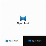 DeeDeeGraphics (DeeDeeGraphics)さんの新規法人『オープントラスト』の企業ロゴへの提案
