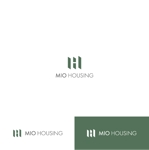 DeeDeeGraphics (DeeDeeGraphics)さんの新住宅ブランド「Mio HOUSING」のロゴ（シンプル・スタイリッシュ・上品）への提案
