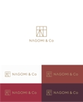 DeeDeeGraphics (DeeDeeGraphics)さんの和モダンな日本の伝統工芸、生活雑貨を海外に販売する、「NAGOMI & Co」のブランドロゴデザインへの提案
