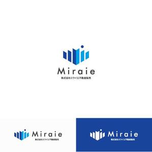 DeeDeeGraphics (DeeDeeGraphics)さんの不動産売買業者、株式会社ミライエ不動産販売、Miraie、のロゴへの提案