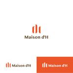 DeeDeeGraphics (DeeDeeGraphics)さんのアパート・マンションブランド「Maison d'H（メゾン・ドゥ・アッシュ）」ロゴデザインへの提案