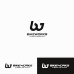 DeeDeeGraphics (DeeDeeGraphics)さんのスポーツバイク、サイクルパーツ、オートバイパーツなどのオンラインショップ「バイクワークス」のロゴへの提案