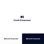 DeeDeeGraphics (DeeDeeGraphics)さんの土木建設技術者向けオンライン学習サービス「Civil-Channel（シビルチャンネル）」のロゴへの提案