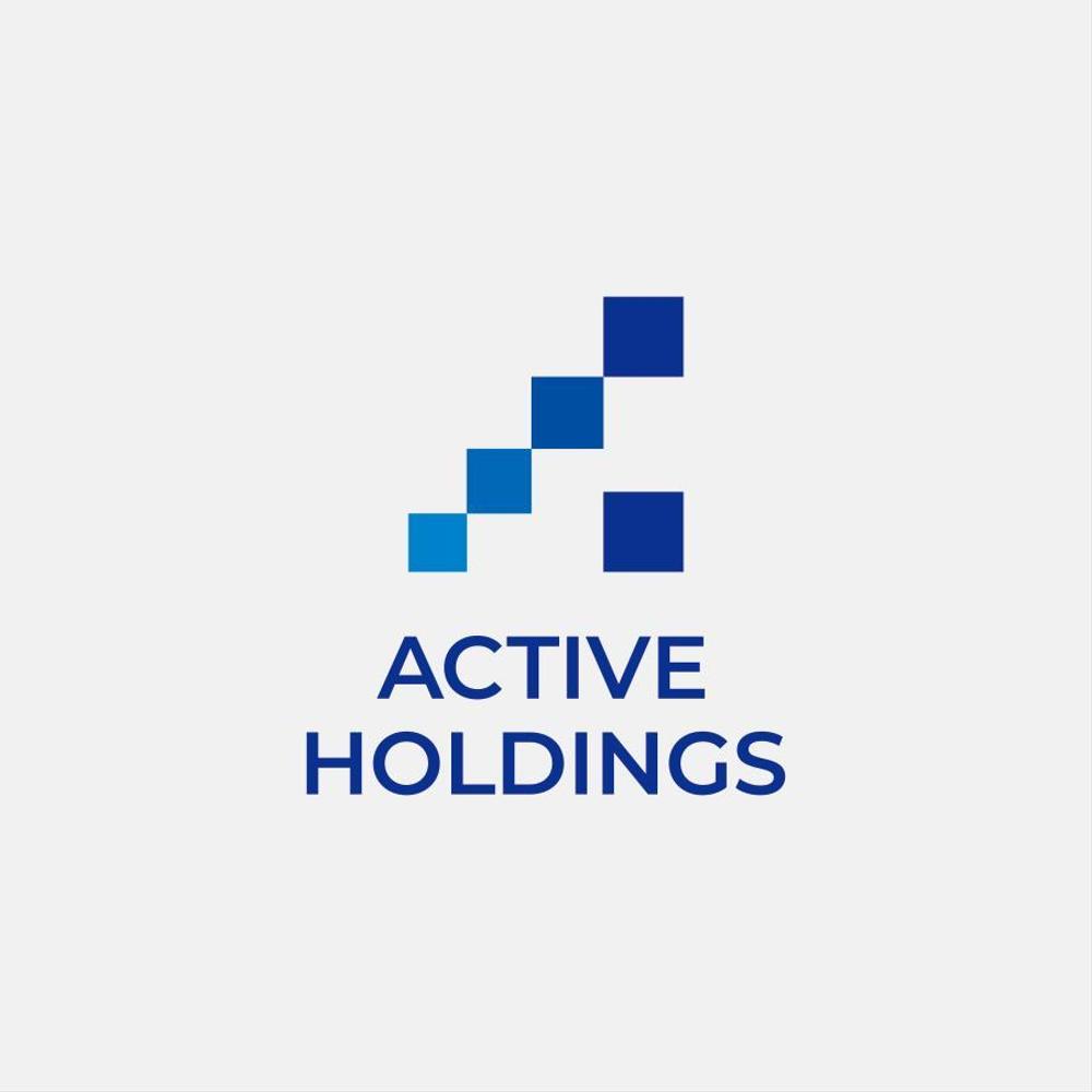 『ACTIVE　HOLDINGS』のロゴ制作