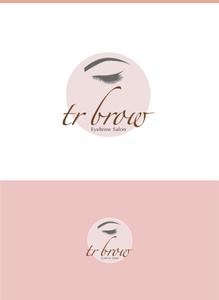cozou (cozou)さんの眉毛サロン『tr brow』のロゴイラスト募集への提案