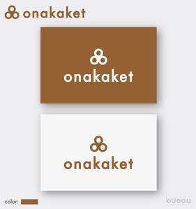 buddy knows design (kndworking_2016)さんのガーゼケットブランド「onakaket」のロゴへの提案