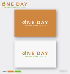 buddy knows design (kndworking_2016)さんの児童発達支援・放課後等デイサービスの「ONE DAY」ロゴ作成への提案