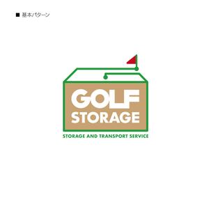 Button Design (button_on)さんのゴルフキャディバッグの保管とゴルフ場への配送サービスの会社及びブランドのロゴ作成への提案