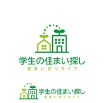 mu_cha (mu_cha)さんの学生向け不動産サイト「学生の住まい探し」のロゴへの提案