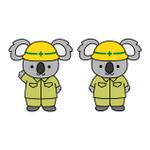 huit_design (ayako0330)さんの解体業のキャラクター「コアラ」への提案