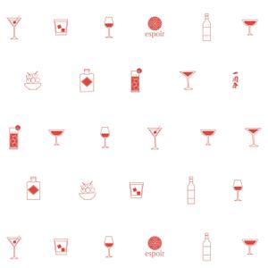 huit_design (ayako0330)さんの銀座七丁目スナック一周年用のノベルティ制作　手拭いデザインへの提案